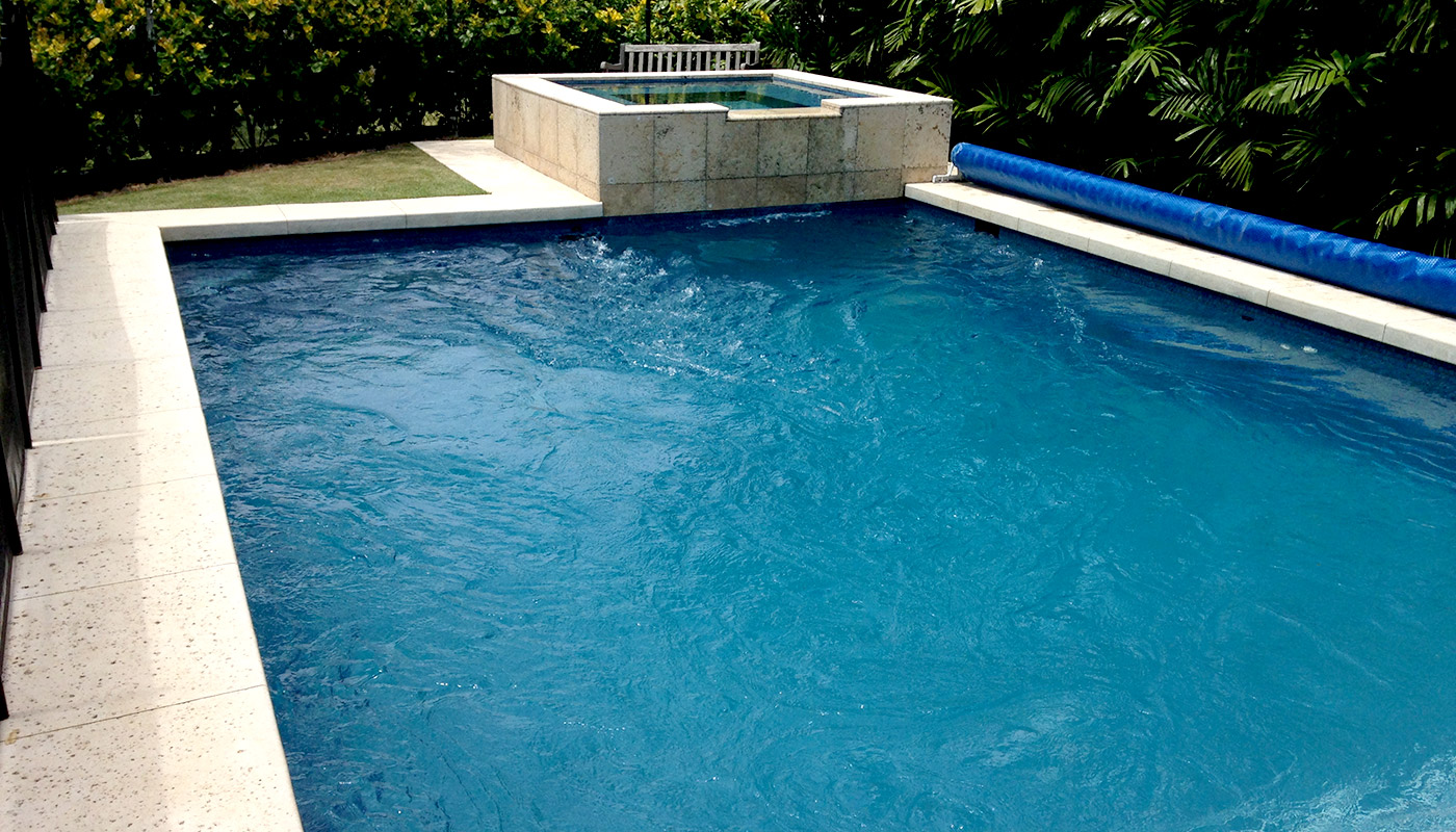 Photo: residential swimming pools and lap pools, cold plunges, hot tubs…
