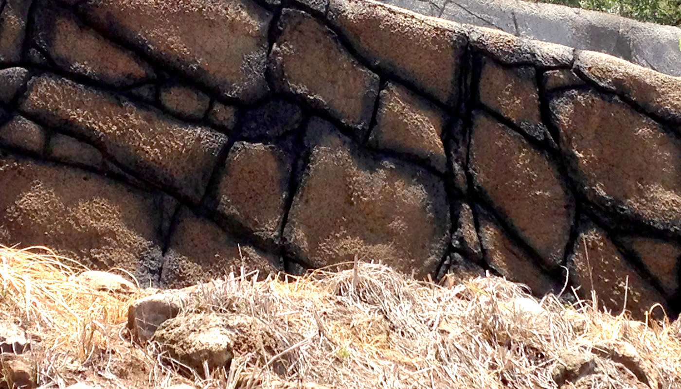 Photo: cement delivery in Haleiwa, job site